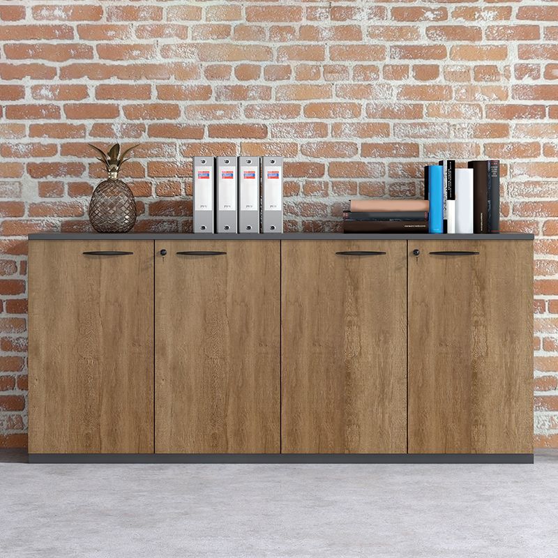 Mobile moderno medievale mobile in legno a chiave mobile di bloccaggio in marrone