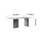 Metal Traditional Luxury Rectangle Indoor Table Sintered Stone Table for Dining Room and Kitchen Clearhalo ' dining_table' 'Dining Tables & Seating' 'Dining Tables' 'furn' 'furn_dining_table' 'Furniture' 'furniture_dining_table' 'Kitchen & Dining Furniture' 'kitchen&dining_furn' 'kitchen' 'kitchen_dining_table' 1200x1200_f59e9627-784c-4206-a7ec-e0765333188f