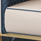 Modernes 22,83 "Breitsofa Kunstledertuxedo Arm Sofa für Wohnzimmer