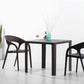 Open Back Armchair Plastic Scandinavian Kitchen Dining Room Chair