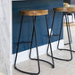 Contemporary Solid Wood Matte Finish Barstool Footrest Backless Stool Clearhalo 'Bar Furniture' 'Bar Stools' 'bar_stools' 'furn' 'furn_bar_stools' 'Furniture' 'furniture_bar_stools' 'Kitchen & Dining Furniture' 1200x1200_f5a1eb4f-6ec1-45a0-84ae-ac0568a105aa