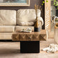 17"H Contemporary Coffee Table Solid Wood Pedestal Coffee Cocktail Table Clearhalo 'Coffee & Accent Tables' 'Coffee Tables' 'coffee_tables' 'furn' 'furn_coffee_tables' 'Furniture' 'Living Room Furniture' 1200x1200_f5a3bb2f-d1ff-4279-a863-4b220c5f8884
