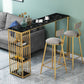 Glam Faux Marble Bar Dining Table Rectangle Bar Table for Dining Room Clearhalo 'Bar Furniture' 'Bar Tables' 'bar_tables' 'furn' 'furn_bar_tables' 'Furniture' 'Kitchen & Dining Furniture' 1200x1200_f5a650a5-3723-4b26-9127-748519883ff6