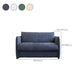 Moderne faux lederen slaper bank verwijderbare bekleding futon sofa bed