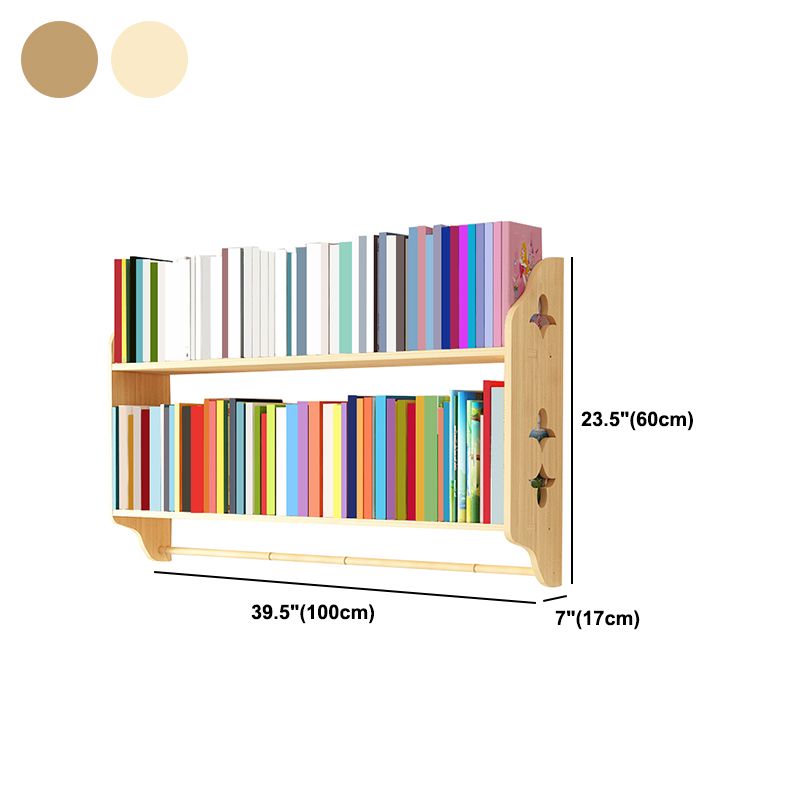 Modern Style Wood Bookshelf Wall Mounted Bookcase for Study Room Clearhalo 'Bookcases' 'furn' 'furn_bookcases' 'Furniture' 'furniture_bookcases' 'Office Furniture' 1200x1200_f5a9a21e-eac8-4be9-8bcf-8ab66df383e7