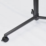 Contemporain Piedstal Base Standing Desk Converter Home Bureau de bureau en bois