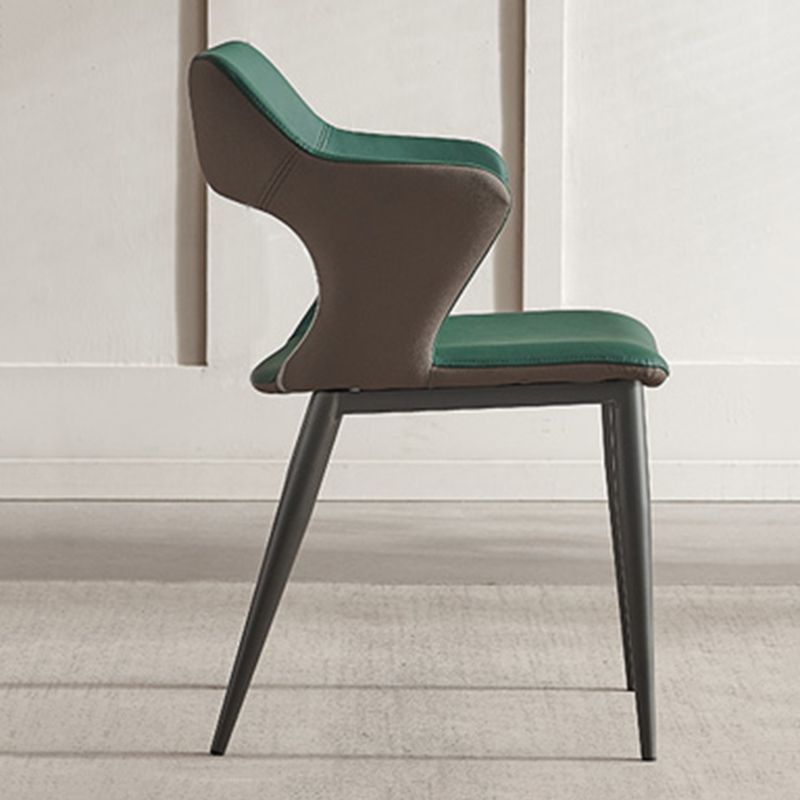Silla de comedor industrial silla de acento de comedor tapizado para el hogar para el hogar