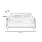 Contemporary Tufted Sofa Couch Split-Back Standard Square Arm Settee Couch