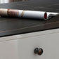 Bureau d'écriture en marbre contemporain 1 Drawer Bureau de bureau pour la maison