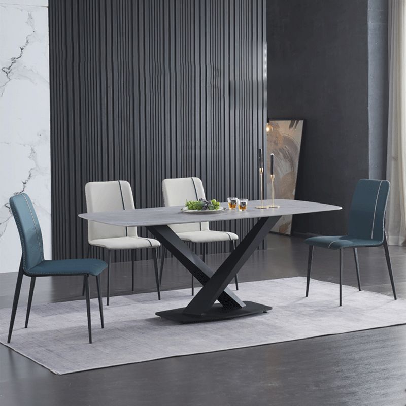 Contemporary Metal Dining Armless Chair Parsons Chair for Restaurant Use (Set of 2) Clearhalo ' kitchen&dining_furn' 'Dining Chairs' 'Dining Tables & Seating' 'dining_chair' 'furn' 'furn_dining_chair' 'Furniture' 'furniture_dining_chair' 'Kitchen & Dining Furniture' 'kitchen' 1200x1200_f5b21467-5c86-4832-9da5-43355ff36b0d