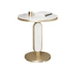 Glam Metal Side Table with Round Stone Top Accent Side Table Clearhalo 'Coffee & Accent Tables' 'End & Side Tables' 'end_side_tables' 'furn' 'furn_end_side_tables' 'Furniture' 'Living Room Furniture' 1200x1200_f5b2af12-9c52-4bf9-b6da-0e8d97d51385
