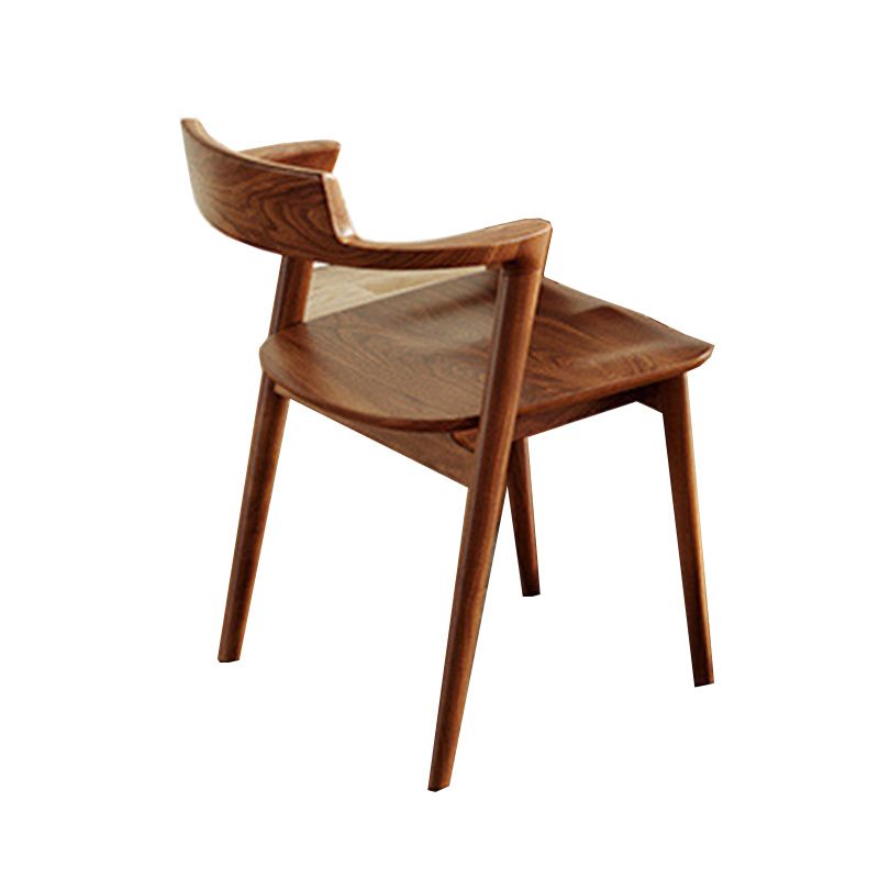 Traditionele 1/2/5/7 stukken meubels vaste houten rechthoekige eetgelegenheden in bruin