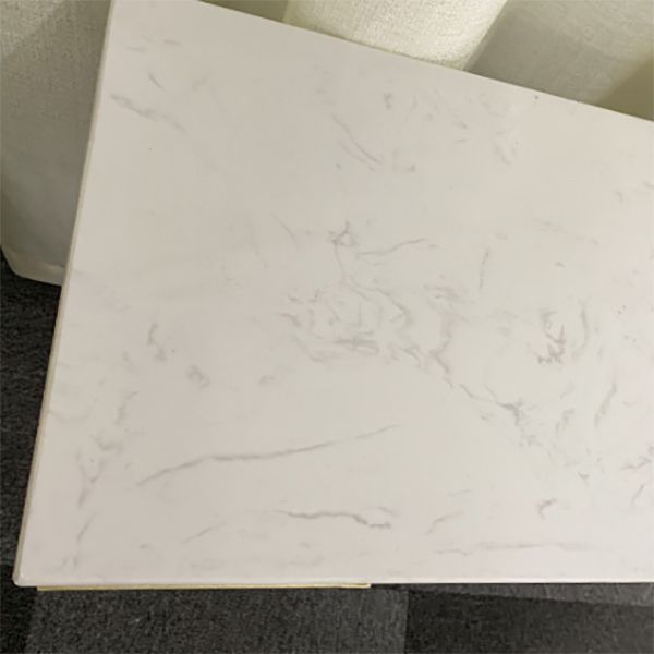 Tavola della console divano alta 31,5 "con console top in marmo per Hall