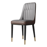 Contemporary Style Metal Dining Chairs Dining Armless Side Chair for Kitchen Clearhalo ' kitchen&dining_furn' 'Dining Chairs' 'Dining Tables & Seating' 'dining_chair' 'furn' 'furn_dining_chair' 'Furniture' 'furniture_dining_chair' 'Kitchen & Dining Furniture' 'kitchen' 1200x1200_f5b60085-013d-4df2-b09f-d5a2cfabd7e9