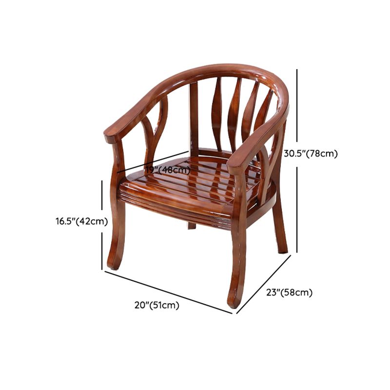 Sedia da pranzo in stile tradizionale sedia a braccio sala da pranzo in legno per hotel