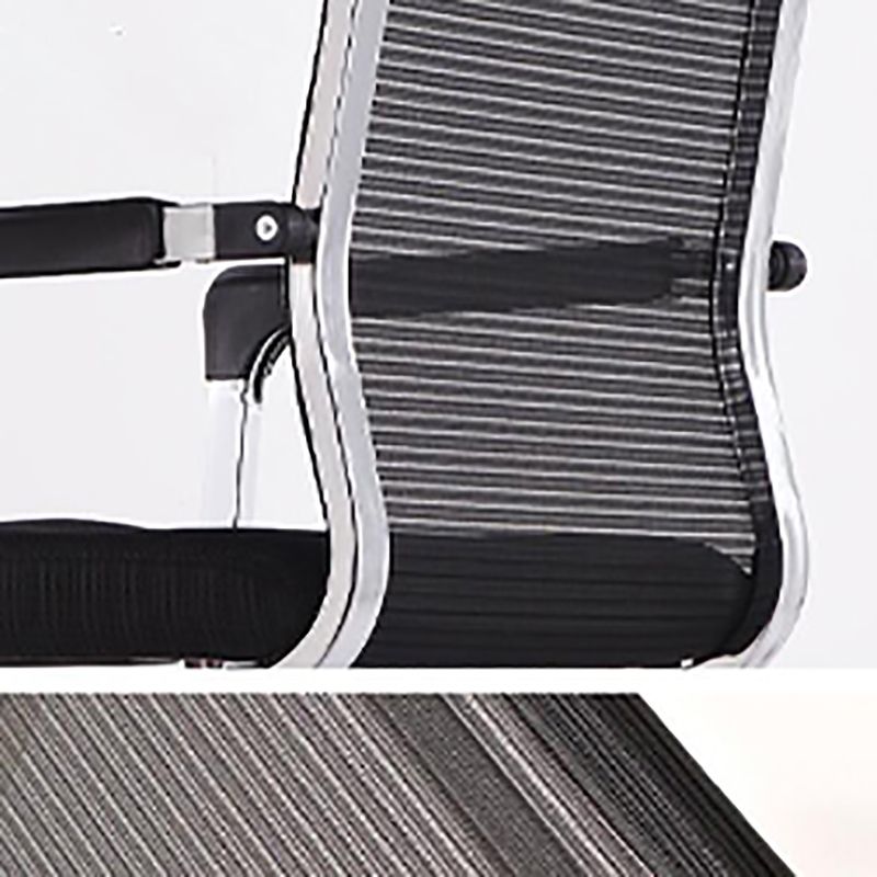 Moderne Fixed Arms Office Stuhl atmungsaktive Airgrid Schreibtischstuhl