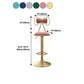 Glam Upholstered Home Stool Matte Finish Footrest Low Back Barstool Clearhalo 'Bar Furniture' 'Bar Stools' 'bar_stools' 'furn' 'furn_bar_stools' 'Furniture' 'furniture_bar_stools' 'Kitchen & Dining Furniture' 1200x1200_f5b76777-0940-4724-8c5f-4a8a9396b685