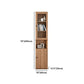 Solid Wood Bookcase Contemporary Style Bookshelf for Home Office Study Room Clearhalo 'Bookcases' 'furn' 'furn_bookcases' 'Furniture' 'Office Furniture' 1200x1200_f5b840f7-91ea-4820-a4e1-c5f3aa7e16d4