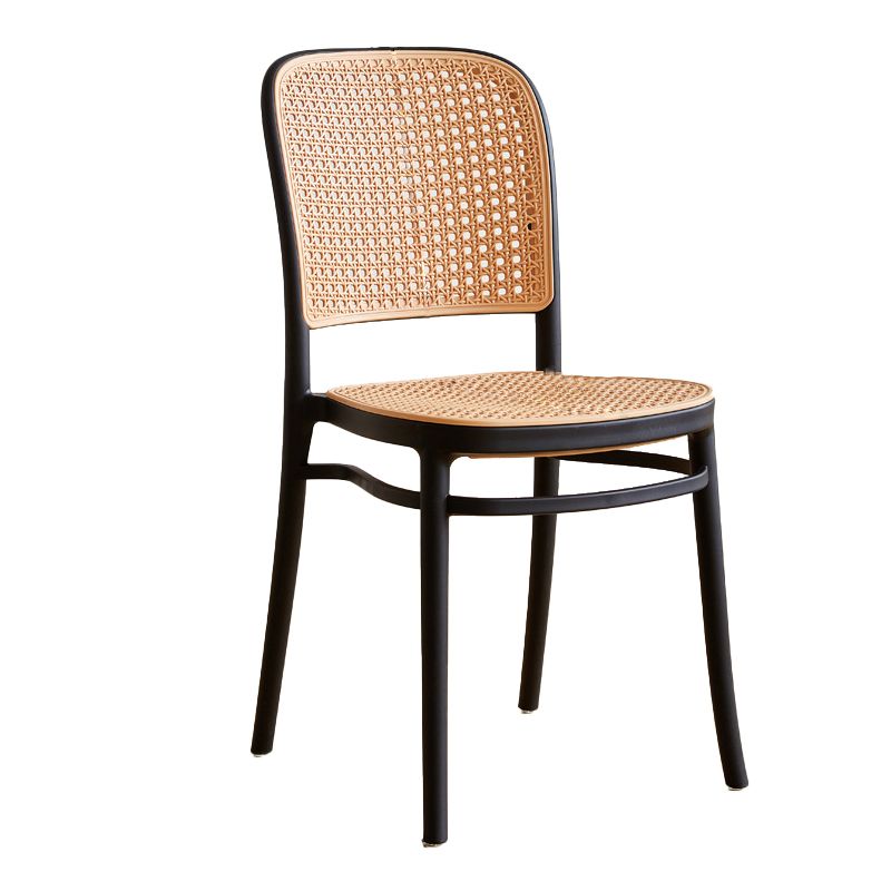 Contemporary Bar-stool Plastic Counter Bar Stool with Plastic Legs for Kitchen Clearhalo 'Bar Furniture' 'Bar Stools' 'bar_stools' 'Furniture' 'furniture_bar_stools' 'Kitchen & Dining Furniture' 1200x1200_f5b9c2d6-9d99-4e2e-9465-d75bc0110173