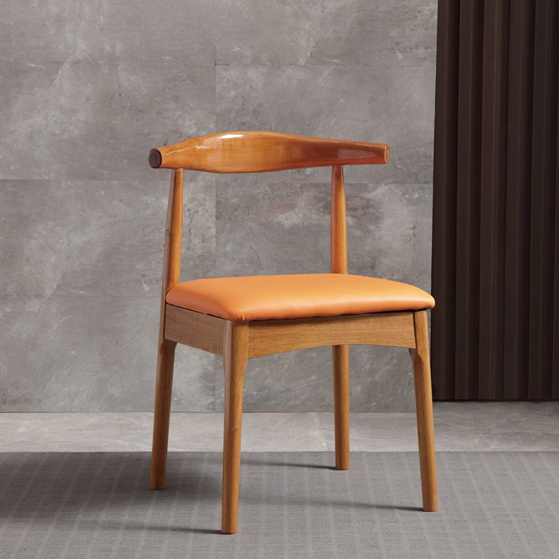 Glam Style Side Chair Wooden Open Back Indoor Dining Side Chair Clearhalo 'Dining Chairs' 'Dining Tables & Seating' 'dining_chair' 'furn' 'furn_dining_chair' 'Furniture' 'furniture_dining_chair' 'Kitchen & Dining Furniture' 1200x1200_f5b9f57f-79c4-4391-a42c-2d646f2ff471