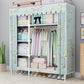 Contemporary Style Wardrobe Armoire Bedroom Armoire with Leg and Shelves