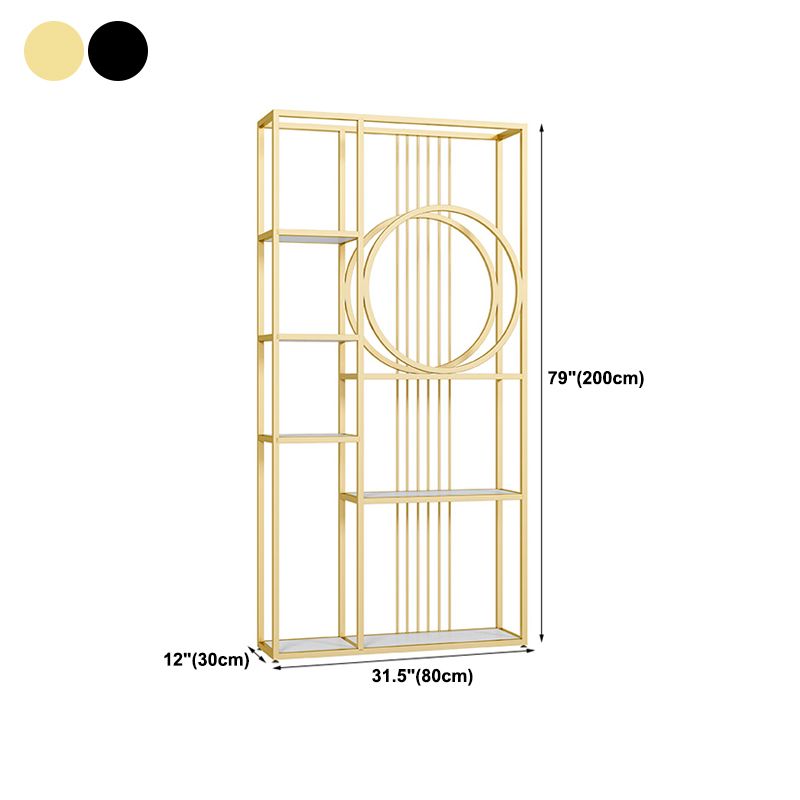 Contexte de bouteille de vin de luxe Rack de bouteille en métal avec étagère