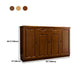 Gabinete rectángulo de gabinete de acento de madera moderno con cajón