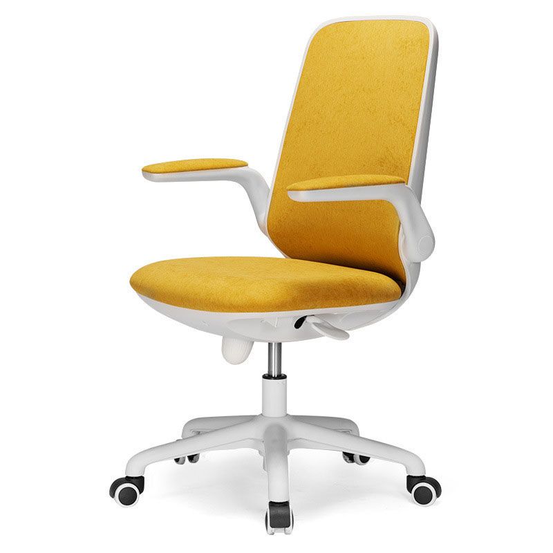 Contemporary Office Chair Mid-Back Tilt Mechanism Desk Chair Clearhalo 'furn' 'furn_office_chair' 'Furniture' 'Office Chairs' 'Office Furniture' 'office_chair' 1200x1200_f5c27ac6-c434-4df2-b00a-b5bcecc15659