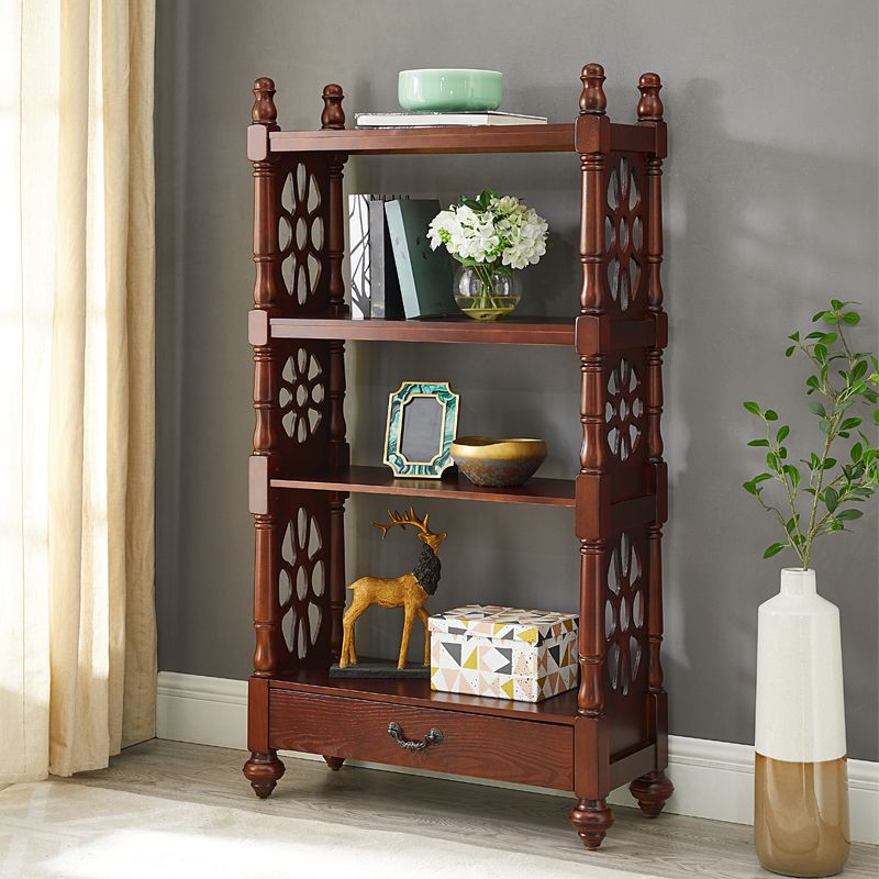 Rectangle Solid Wood Storage Bookshelf Nordic Study Room Bookcase Clearhalo 'Bookcases' 'furn' 'furn_bookcases' 'Furniture' 'Office Furniture' 1200x1200_f5c2ca3c-fb25-4363-bc03-2a268fa0aa67