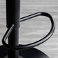 Modern Rotatable Armless Counter Stool Iron Household Bar Stool with Leather Cushion Clearhalo 'Bar Furniture' 'Bar Stools' 'bar_stools' 'furn' 'furn_bar_stools' 'furniture_bar_stools' 'Kitchen & Dining Furniture' 'kitchen&dining_furn' 'kitchen' 'kitchen_furn' Furniture' 1200x1200_f5c32f56-c87f-4c2f-b0e0-cb7a8d276440