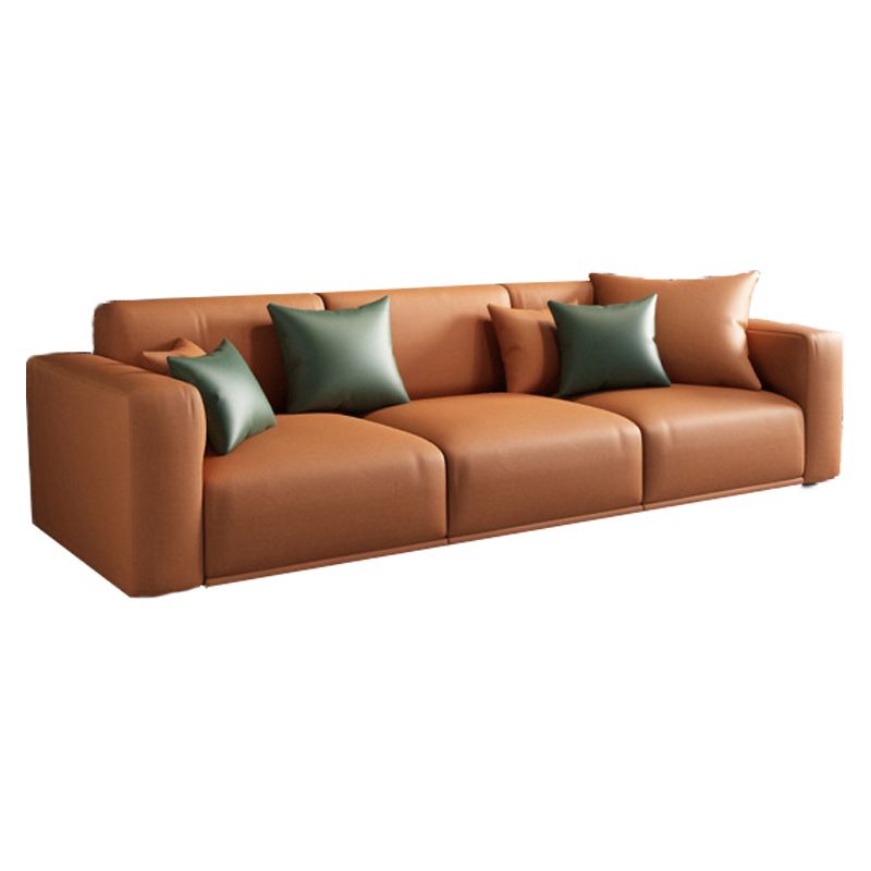 Fabric Living Room Square Arm Standard Cushions Contemporary Seating Clearhalo 'furn' 'furn_sofas' 'Furniture' 'furniture_sofas' 'kitchen' 'kitchen_sofas' 'Living Room Furniture' 'Sofa' 'sofas' 1200x1200_f5c3496d-dd89-429b-8e3d-df29fc3d878c