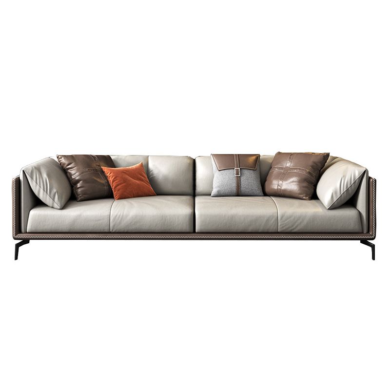 Moderne echte Leder Wohnzimmer Kissen Top Arm Kissen Sitzgelegenheiten