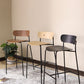 Black Metal Barstool Industrial Indoor Tall Stool with Wood Seat, 1 Piece Clearhalo 'Bar Furniture' 'Bar Stools' 'bar_stools' 'furn' 'furn_bar_stools' 'furniture_bar_stools' 'Kitchen & Dining Furniture' 'kitchen&dining_furn' 'kitchen' 'kitchen_furn' Furniture' 1200x1200_f5c54b77-e53d-4146-9de3-c59db2b944c2