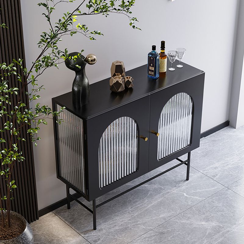 13.78"W Sideboard Contemporary Style Dining Server with 2 Doors for Kitchen Dining Room Clearhalo 'buffet_sideboard' 'Buffets & Sideboards' 'furn' 'furn_buffet_sideboard' 'Furniture' 'Kitchen & Dining Furniture' 1200x1200_f5c5a98d-0a4e-4dc0-845c-bf880377f0f2