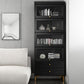 Modern Style Bookcase Standard Closed Back Wooden Bookshelf with Doors Clearhalo 'Bookcases' 'furn' 'furn_bookcases' 'Furniture' 'Office Furniture' 1200x1200_f5c752ba-79de-4be5-833a-07eb203f1b50