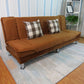 Linen Convertible Sleeper Sofa Sewn Pillow Back Armless Sofa Clearhalo 'Furniture' 'furniture_sofas' 'kitchen' 'kitchen_sofas' 'Living Room Furniture' 'Sofa' 'sofas' 1200x1200_f5c83db1-a308-4ac7-9032-270d479ae74d