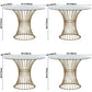 Modern Style Tempered Glass Dining Table Single Pedestal Base Round Table Clearhalo ' dining_table' 'Dining Tables & Seating' 'Dining Tables' 'furn' 'furn_dining_table' 'Furniture' 'furniture_dining_table' 'Kitchen & Dining Furniture' 'kitchen&dining_furn' 'kitchen' 'kitchen_dining_table' 1200x1200_f5c853a5-8ab3-4306-b5fe-ccc97ac46948