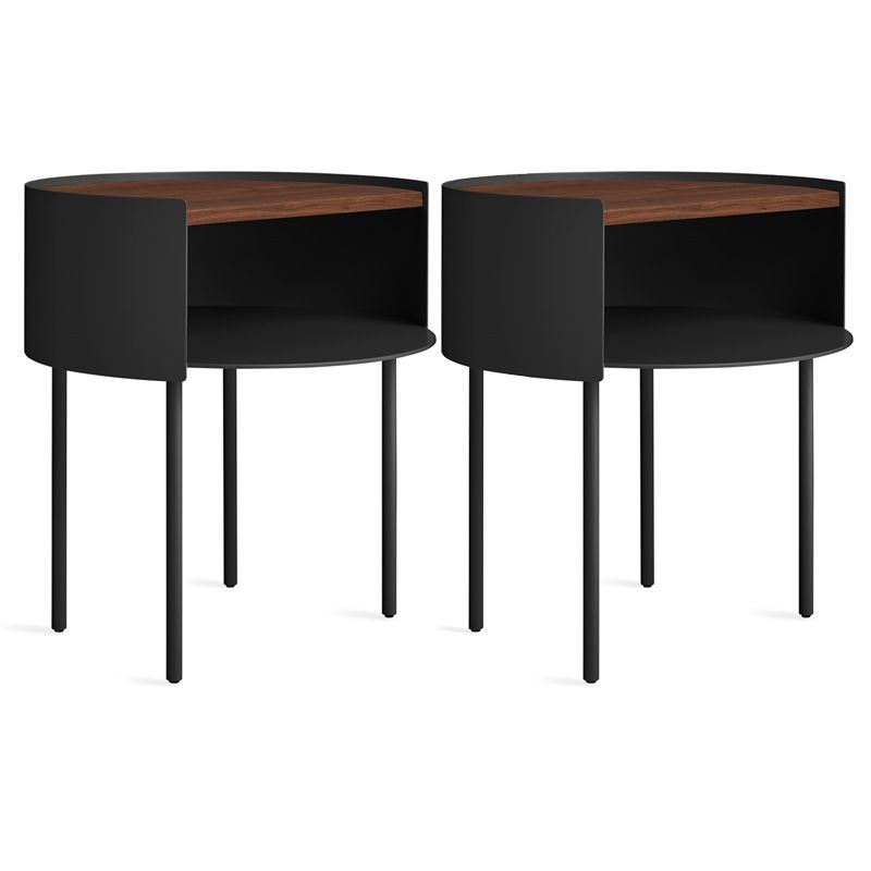 Comodino di ferro e comodino in legno comodino a letto contemporaneo