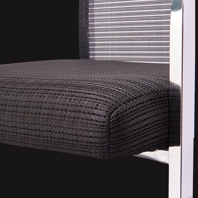 Ergonomische gaas de bureau stoel vaste arm bureaustoel voor thuiskantoor