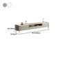 Luxurious Stone TV Console Consola 4 cajones Consola de TV con estante