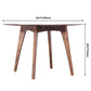Simplicity Style Round Dining Table Solid Wood Dinner Table with 4 Legs Clearhalo ' dining_table' 'Dining Tables & Seating' 'Dining Tables' 'furn' 'furn_dining_table' 'Furniture' 'furniture_dining_table' 'Kitchen & Dining Furniture' 'kitchen&dining_furn' 'kitchen' 'kitchen_dining_table' 1200x1200_f5d01fa2-321d-45a1-a362-5e8f80e7ed98