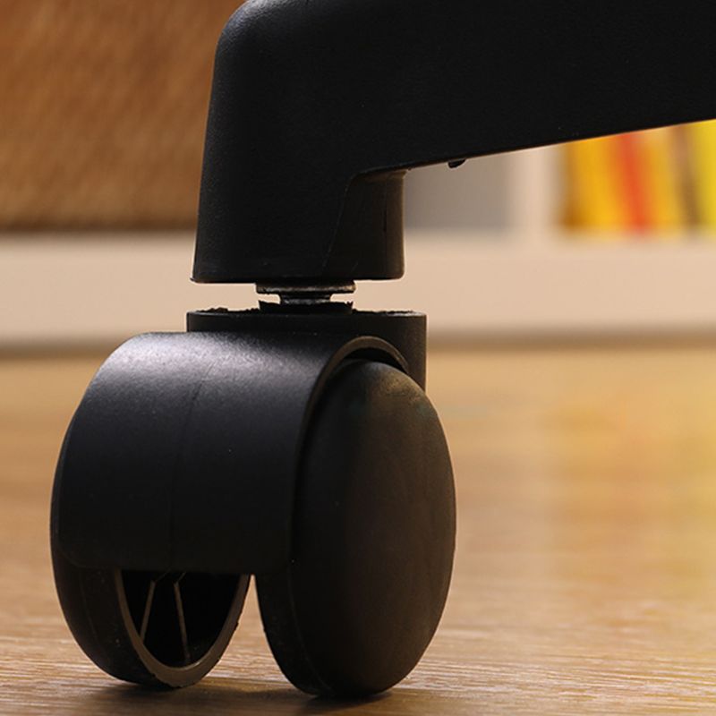 Modern Office Chair Armless Leather Adjustable Seat Height Swivel Chair with Wheels Clearhalo 'furn' 'furn_office_chair' 'Furniture' 'Office Chairs' 'Office Furniture' 'office_chair' 1200x1200_f5d40dd6-6929-44ed-b3c8-85e3804e7876