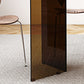Tempered Glass Dining Table for Restaurant Modern Free Form Table with Double Pedestal Clearhalo 'Dining Tables & Seating' 'Dining Tables' 'dining_table' 'furn' 'furn_dining_table' 'Furniture' 'furniture_dining_table' 'Kitchen & Dining Furniture' 'kitchen' 'kitchen_dining_table' 1200x1200_f5d5a85a-d293-48cc-a4dd-d52ae0c65aaa