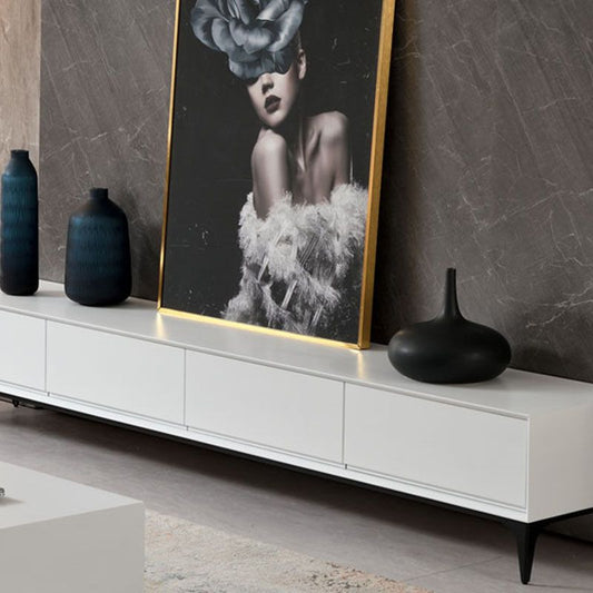 Console dei media contemporanea 3/4 cassetti MEDIA CONSOLE TV stand