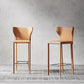 Glam Leather Counter Height Stools Low Back Bar Stools for Indoor Clearhalo 'Bar Furniture' 'Bar Stools' 'bar_stools' 'furn' 'furn_bar_stools' 'Furniture' 'Kitchen & Dining Furniture' 1200x1200_f5d7aaf0-fe22-4310-be6a-71fef359a8db
