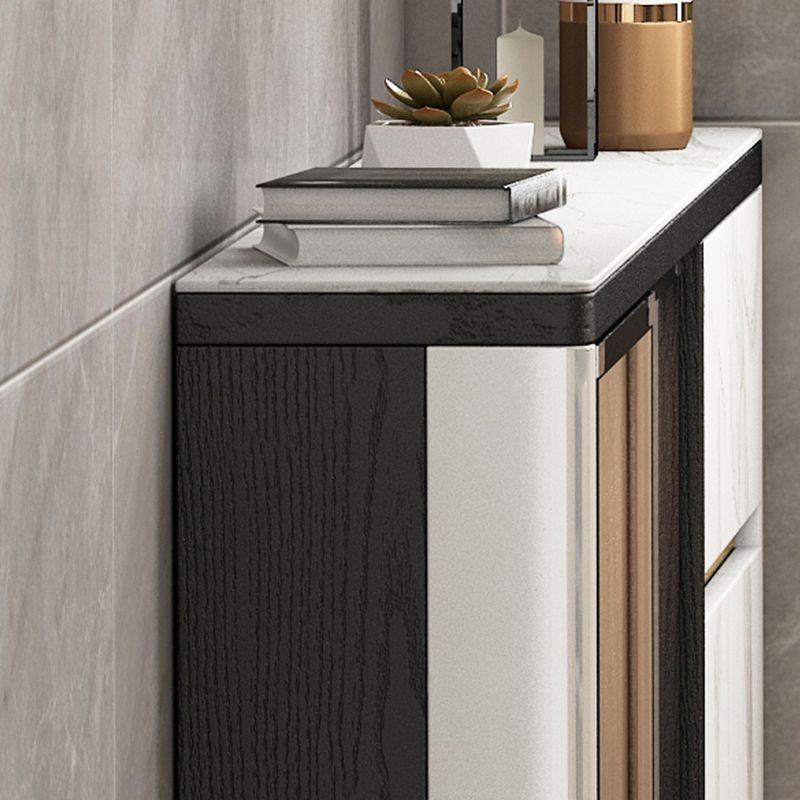 Glass Door Wood Sideboard Modern Credenza with Storage for Living Room Clearhalo 'buffet_sideboard' 'Buffets & Sideboards' 'furn' 'furn_buffet_sideboard' 'Furniture' 'Kitchen & Dining Furniture' 1200x1200_f5d85e4e-6948-4936-ae5c-eaf3d93aaba7