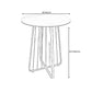 24" Tall Contemporary Round Sintered Stone Side End Table with Metal Frame Clearhalo 'Coffee & Accent Tables' 'End & Side Tables' 'end_side_table' 'end_side_tables' 'furn' 'furn_end_side_tables' 'Furniture' 'furniture_end_side_table' 'Living Room Furniture' 1200x1200_f5d9d5b0-30fc-40be-8b46-65e361a99828