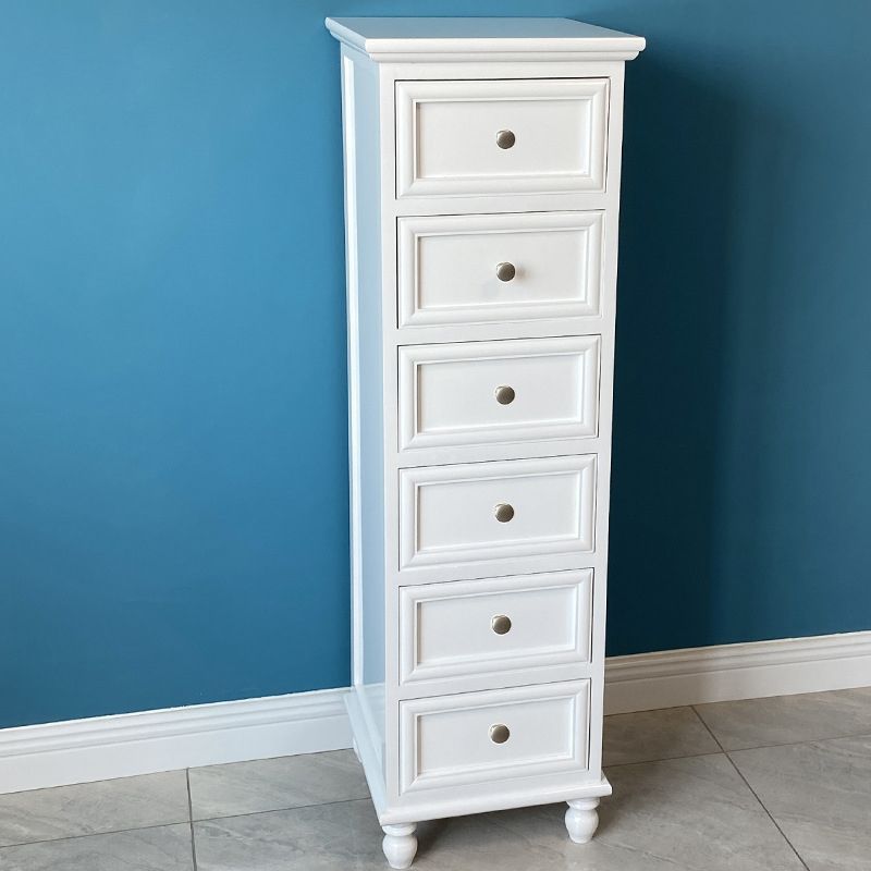 Cassa di accento in legno massiccio con cassetti rettangolo di 13,77 ".