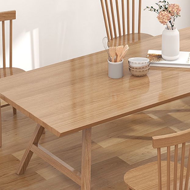 1/2/7 Pcs Pine Wood Modern Dining Room Set with Wooden Table and Chairs Dinette Set Clearhalo 'Dining Room Sets' 'Dining Tables & Seating' 'dining_room_set' 'furn' 'furn_dining_room_set' 'Furniture' 'furniture_dining_room_set' 'Kitchen & Dining Furniture' 'kitchen&dining_furn' 'kitchen' 1200x1200_f5db97a6-3cee-4e9d-8699-316e2d05bbc1