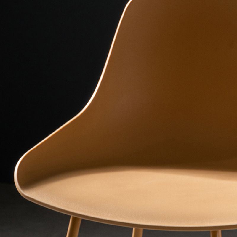 Contemporary Macaroon Counter Stools Armless Plastic Indoor Bar Stool with Iron Base Clearhalo 'Bar Furniture' 'Bar Stools' 'bar_stools' 'furn' 'furn_bar_stools' 'furniture_bar_stools' 'Kitchen & Dining Furniture' 'kitchen&dining_furn' 'kitchen' 'kitchen_furn' Furniture' 1200x1200_f5dd4532-0fff-4be9-b98d-b02ebfa01b38